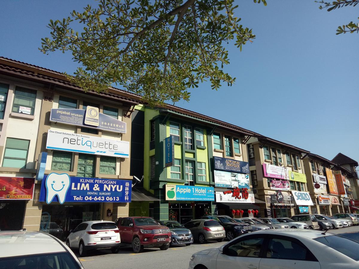 Apple 1 Hotel Budget Gelugor Buitenkant foto